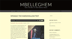 Desktop Screenshot of mbelleghem.com