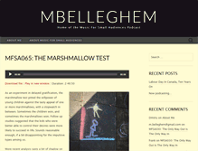 Tablet Screenshot of mbelleghem.com